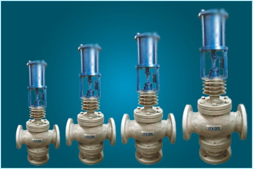 Thermic Fluid Cylinder Control Valves 3 Way
