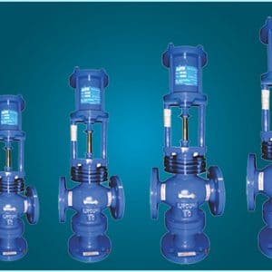 thermic fluid cylinder control valves 3 way